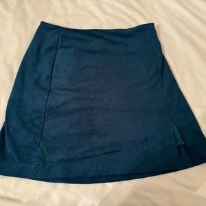 Anthropologie Teal Limited Edition Skirt